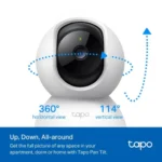 TP-Link Wi-Fi Camera Tapo C200C Pan/Tilt Two Way Audio Home Security Wi-Fi Camera - Image 2