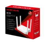 Mercusys Wi-Fi Router AC10 Dual Band AC1200 Wireless Router - 18 Months Brand Warranty