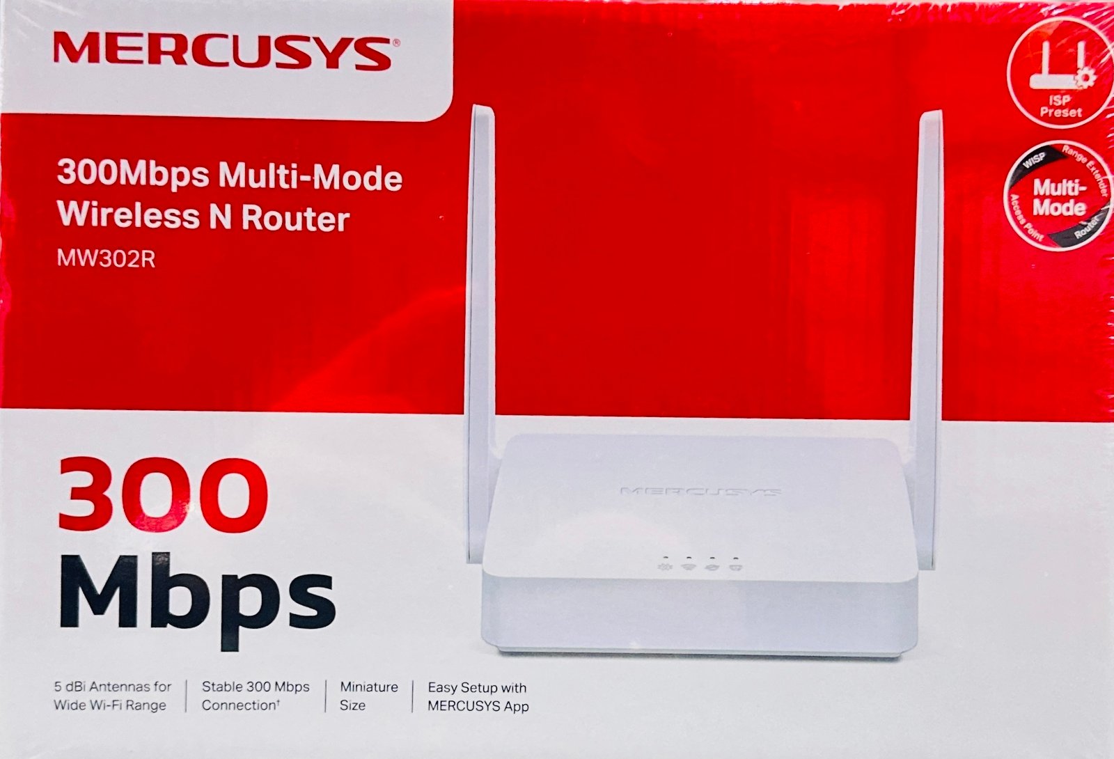 IMG_8494 MERCUSYS MW302R 300Mbps Multi-Mode Wireless N Router - Image 1